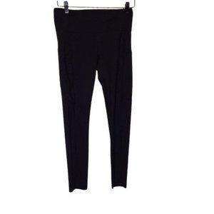 Lululemon Black Hemed Ankle Leggings | 8